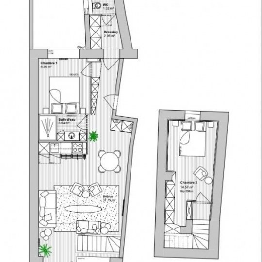  Annonces PARIS 8EME : Appartement | PARIS (75005) | 60 m2 | 780 000 € 