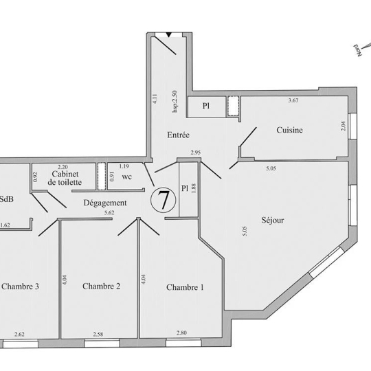  IMMOBILIERE DE FRANCE : Appartement | MAISONS-LAFFITTE (78600) | 81 m2 | 432 100 € 