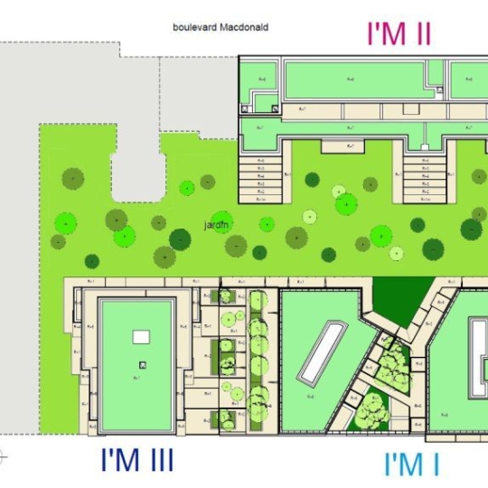  IMMOBILIERE DE FRANCE : Appartement | PARIS (75019) | 78 m2 | 608 000 € 