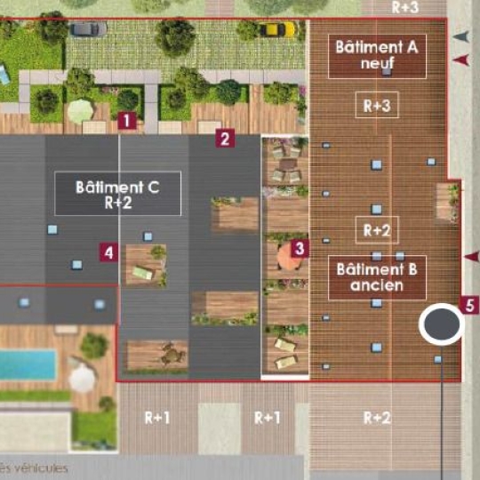  IMMOBILIERE DE FRANCE : Appartement | BORDEAUX (33000) | 64 m2 | 243 200 € 