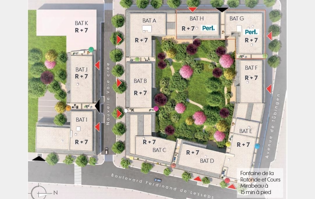 IMMOBILIERE DE FRANCE : Appartement | AIX-EN-PROVENCE (13100) | 80 m2 | 354 100 € 