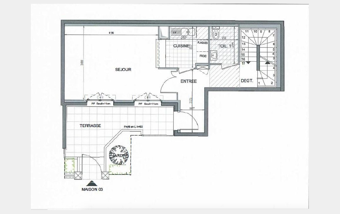IMMOBILIERE DE FRANCE : Maison / Villa | LEVALLOIS-PERRET (92300) | 117 m2 | 922 800 € 