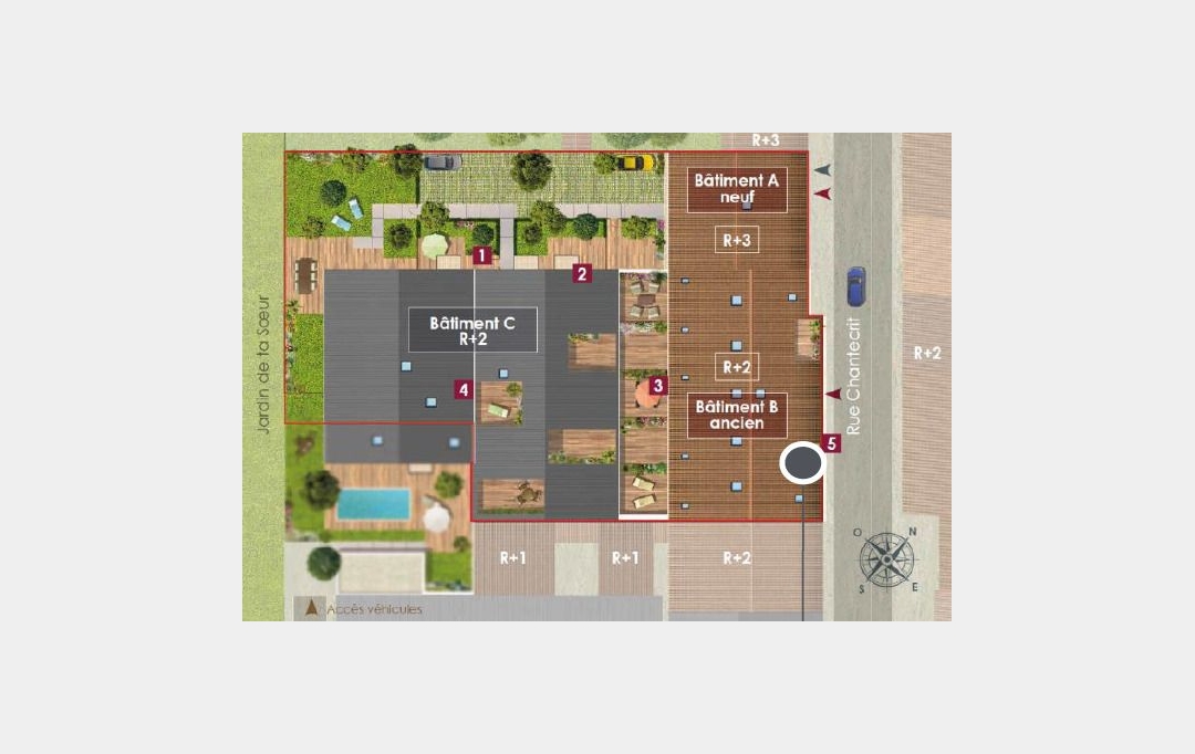 IMMOBILIERE DE FRANCE : Appartement | BORDEAUX (33000) | 64 m2 | 243 200 € 