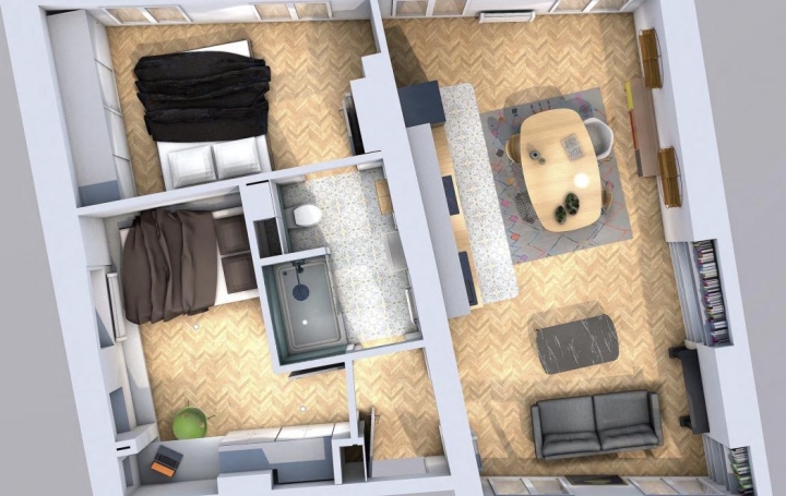 IMMOBILIERE DE FRANCE : Appartement | PARIS (75017) | 54 m2 | 648 000 € 